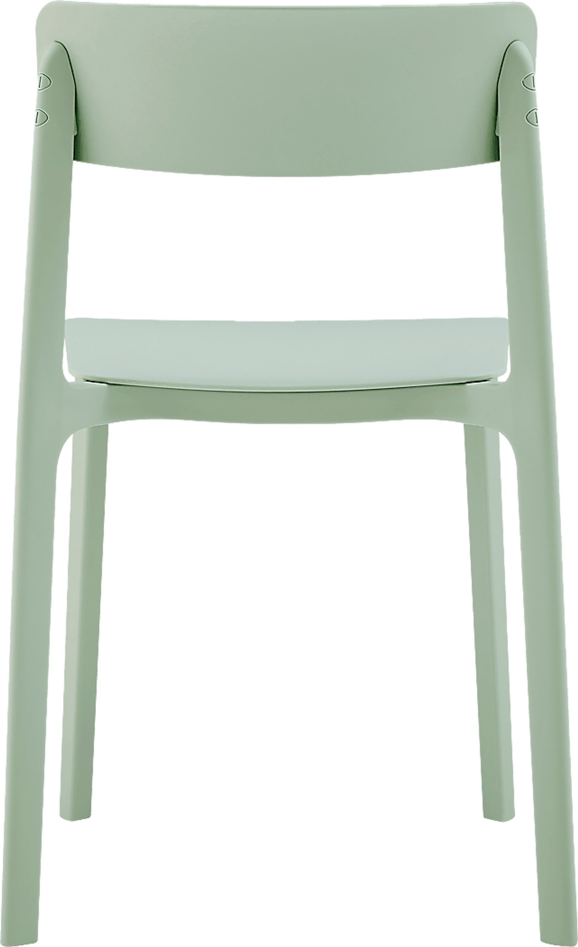 Outdoor Hartzog Mint Green Dining Chair, Set of 2 - Image 7