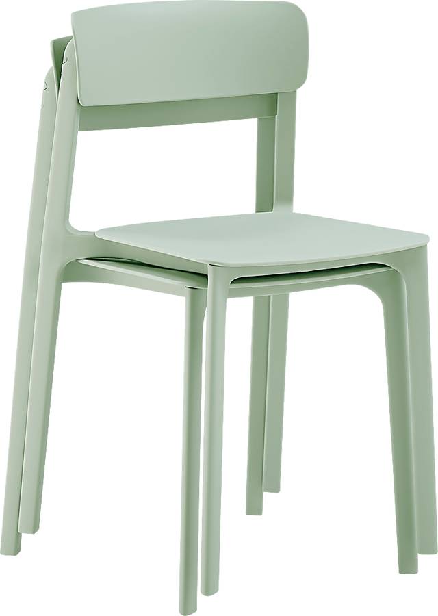 Outdoor Hartzog Mint Green Dining Chair, Set of 2 - Thumbnail - Image 8