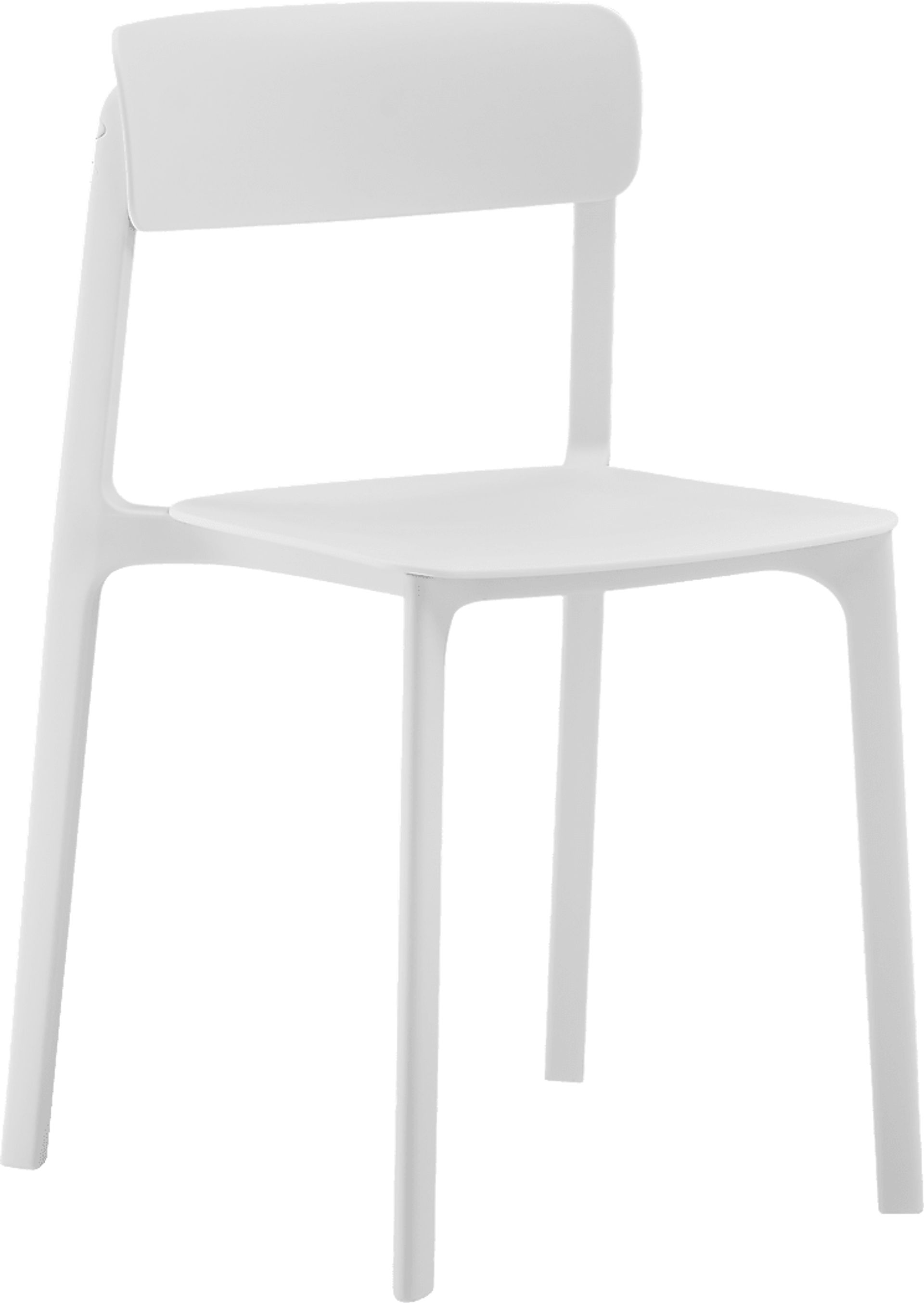 Outdoor Hartzog White Dining Chair, Set of 2 - Image 4