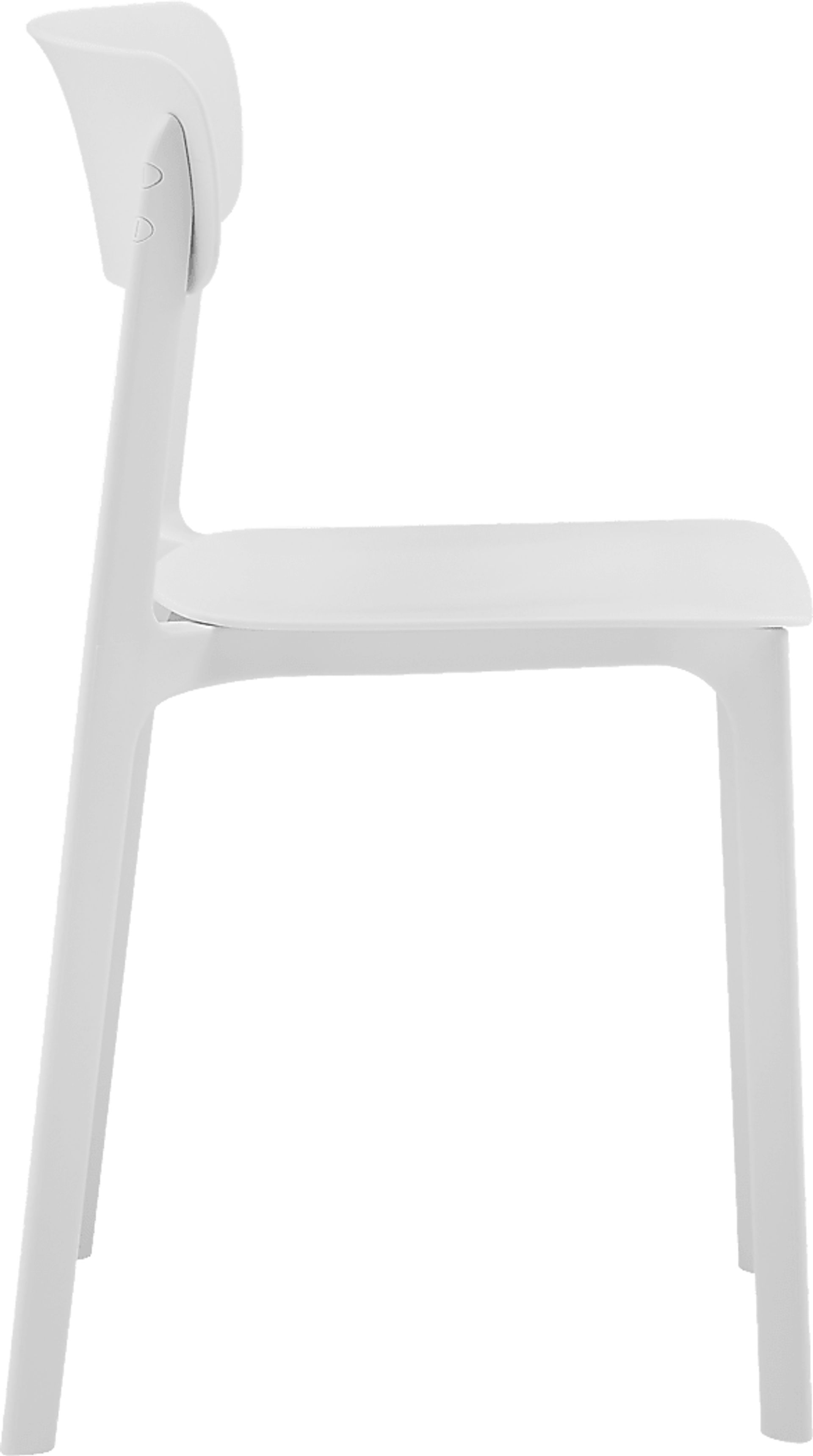 Outdoor Hartzog White Dining Chair, Set of 2 - Image 5