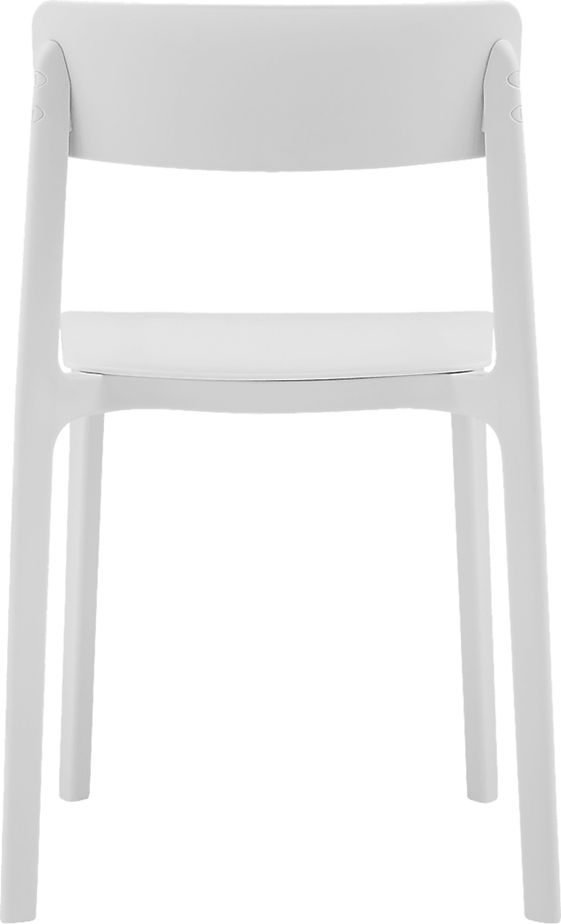 Outdoor Hartzog White Dining Chair, Set of 2 - Image 7