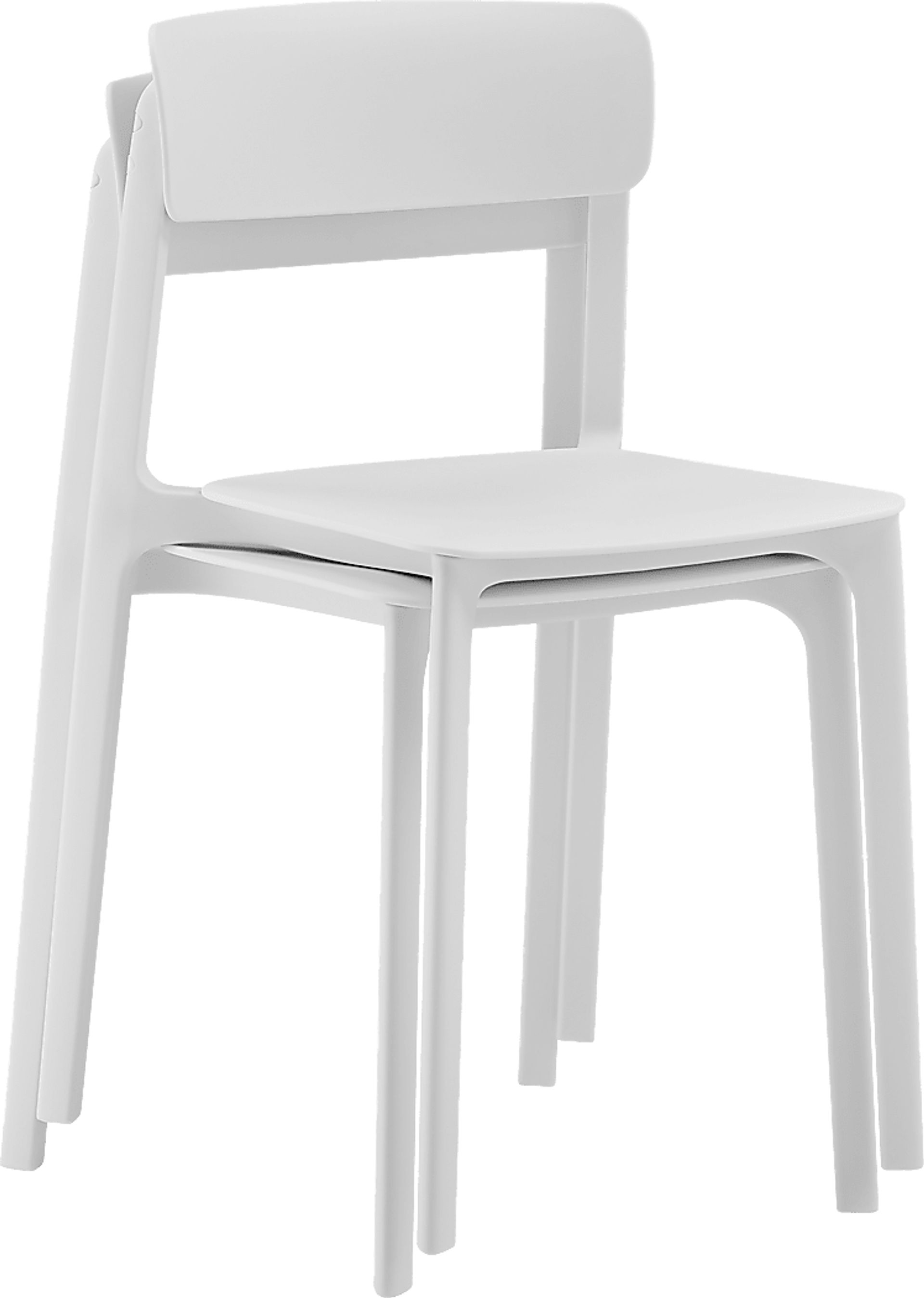Outdoor Hartzog White Dining Chair, Set of 2 - Image 8