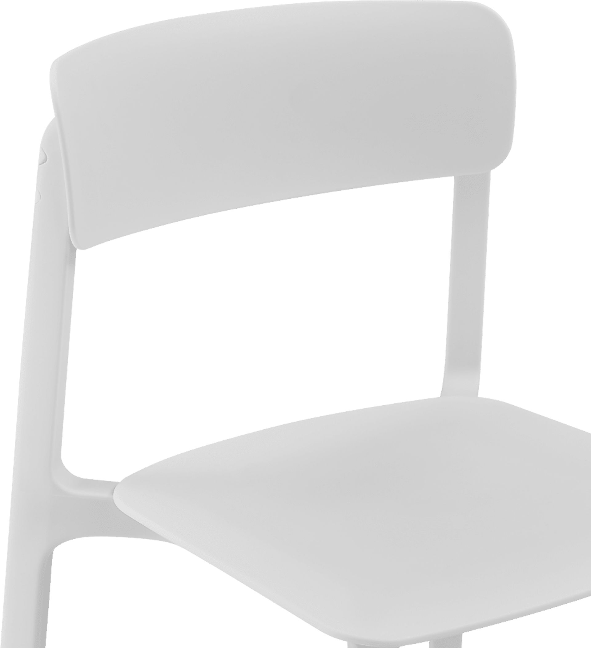 Outdoor Hartzog White Dining Chair, Set of 2 - Image 9