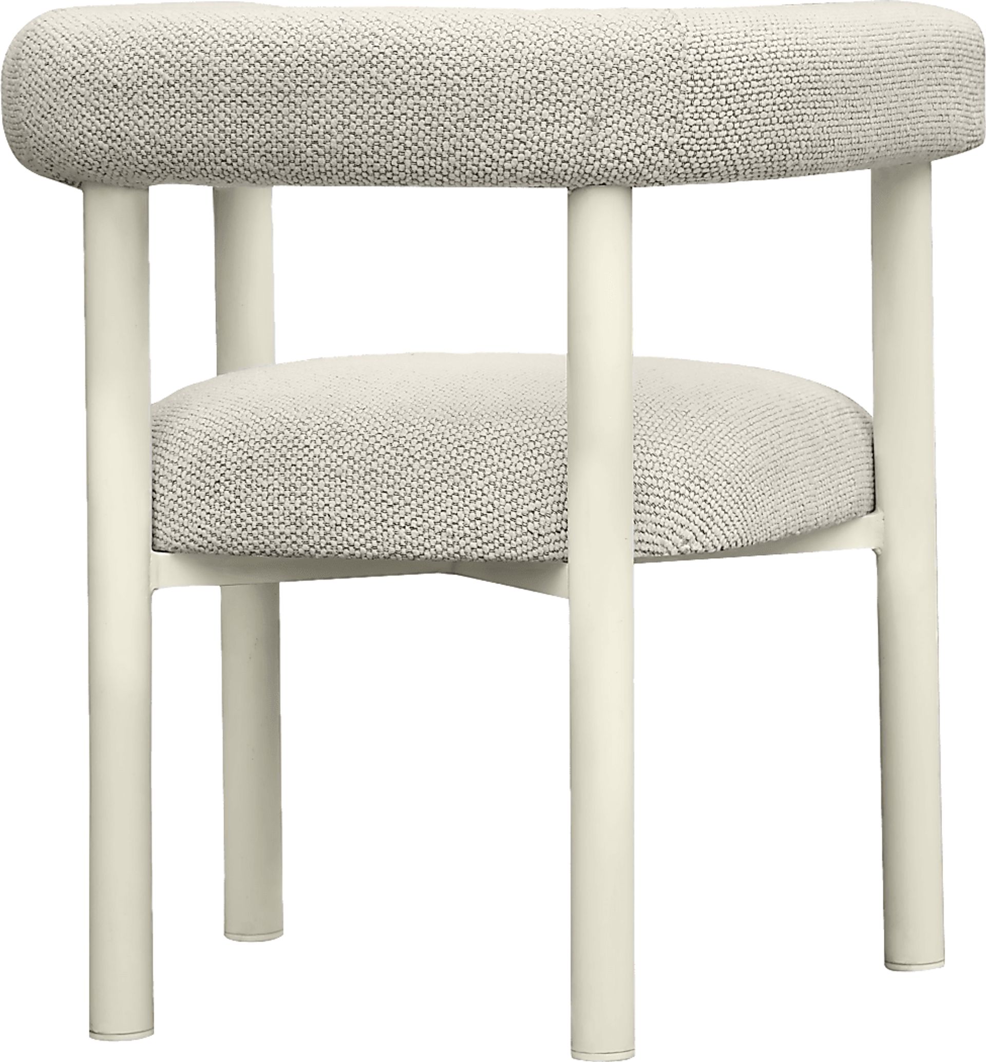 Outdoor Haylake Cream Arm Chair - Image 4