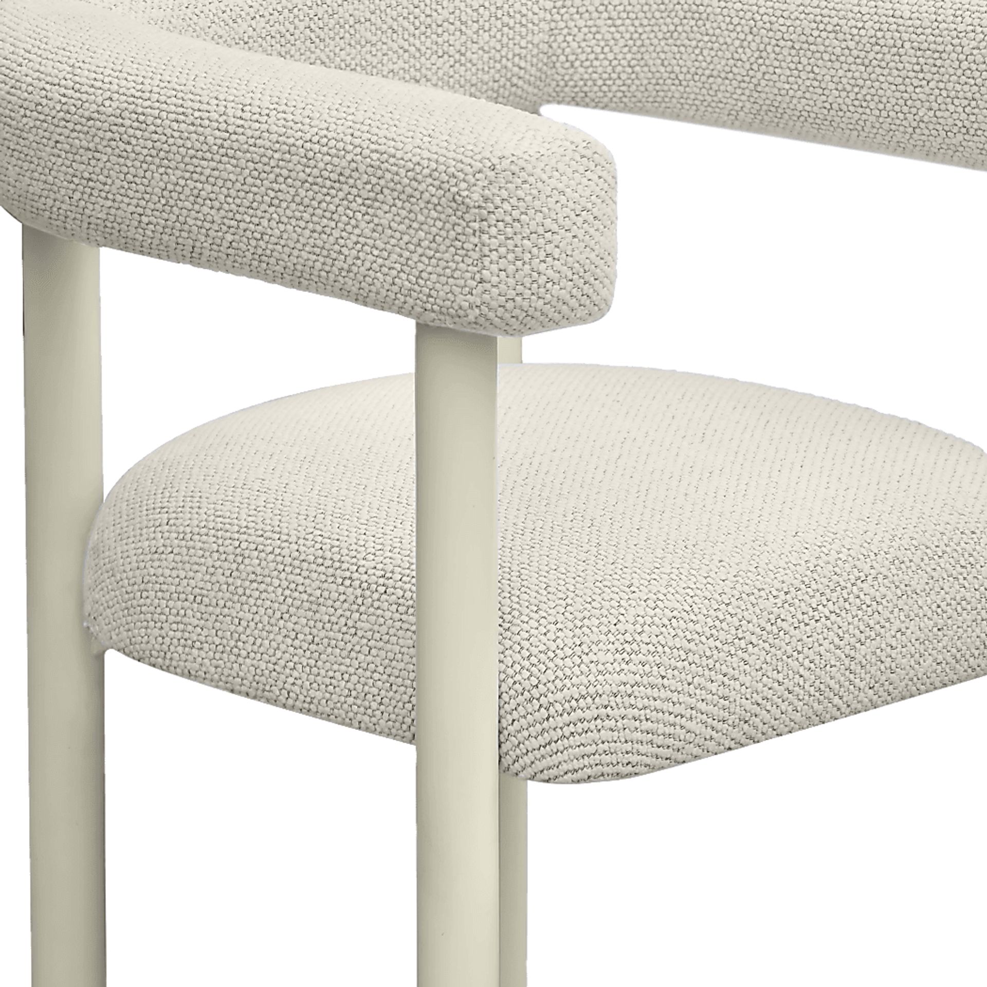 Outdoor Haylake Cream Arm Chair - Image 5