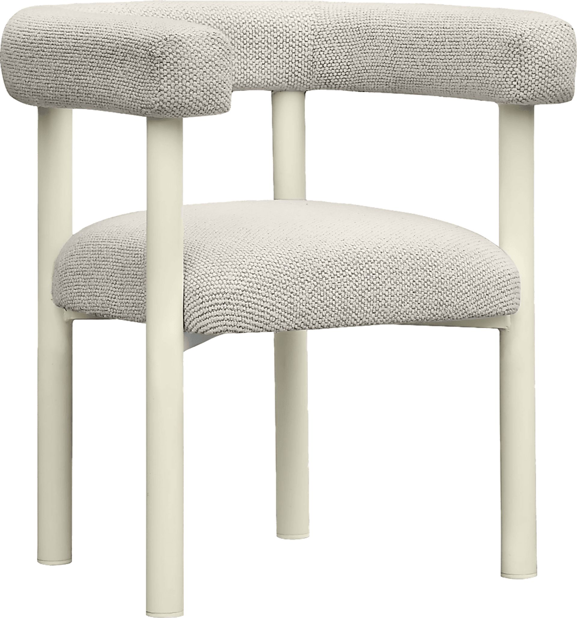 Outdoor Haylake Cream Arm Chair - Image 1