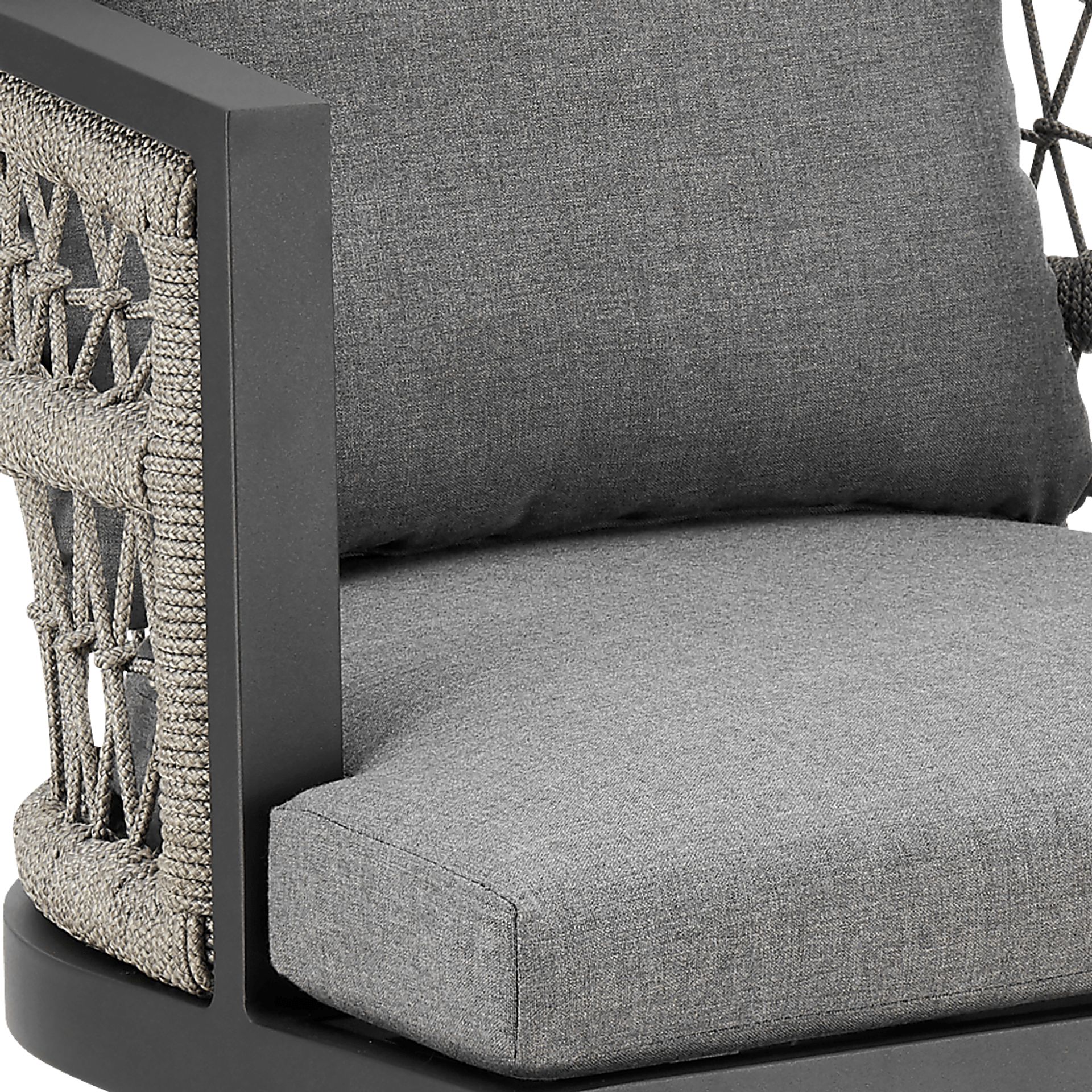 Outdoor Hebtos Gray Swivel Barstool - Image 7