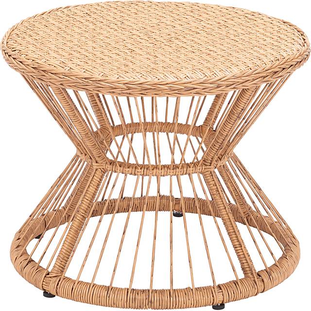 Outdoor Hershe Brown Side Table - Thumbnail - Image 6
