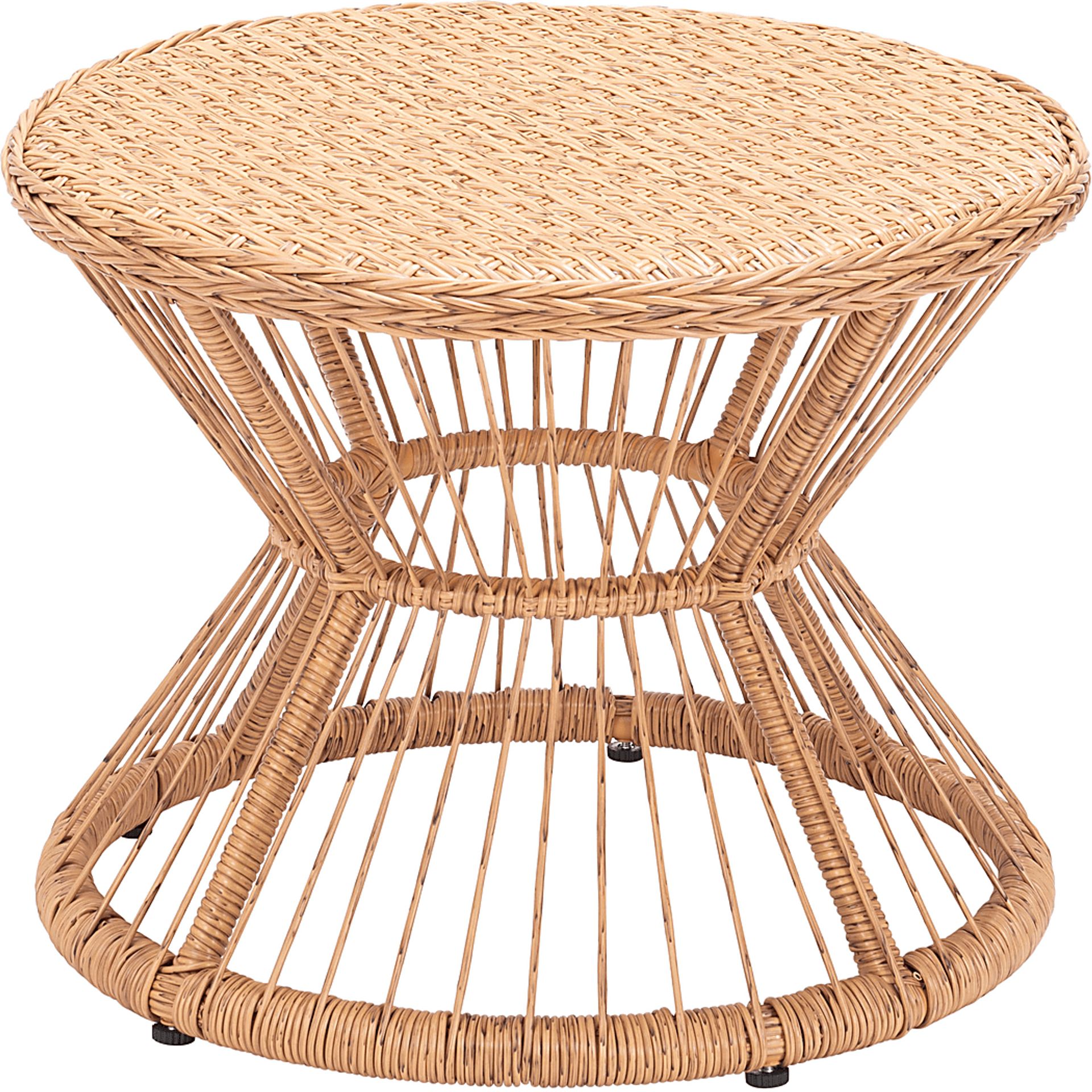 Outdoor Hershe Brown Side Table - Image 6