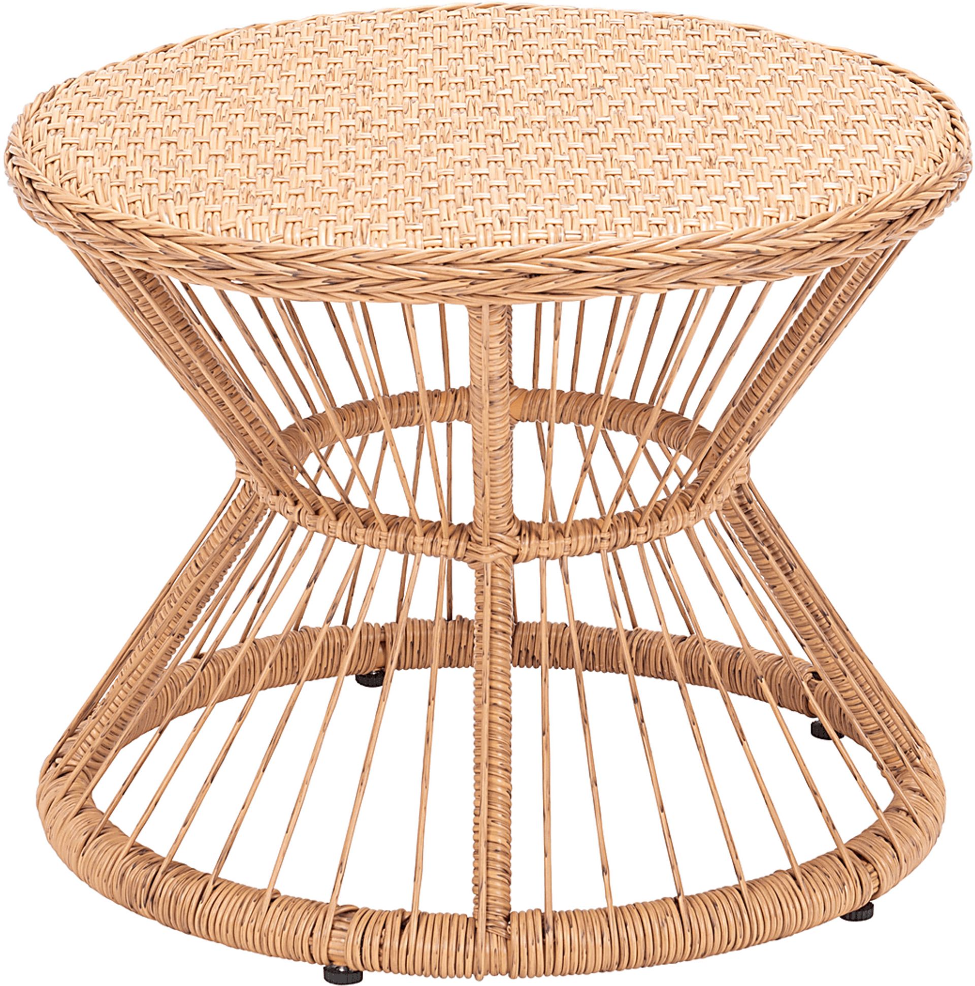 Outdoor Hershe Brown Side Table - Image 7