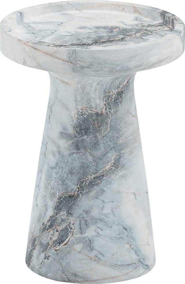 Outdoor Hogex White End Table - Thumbnail - Image 3
