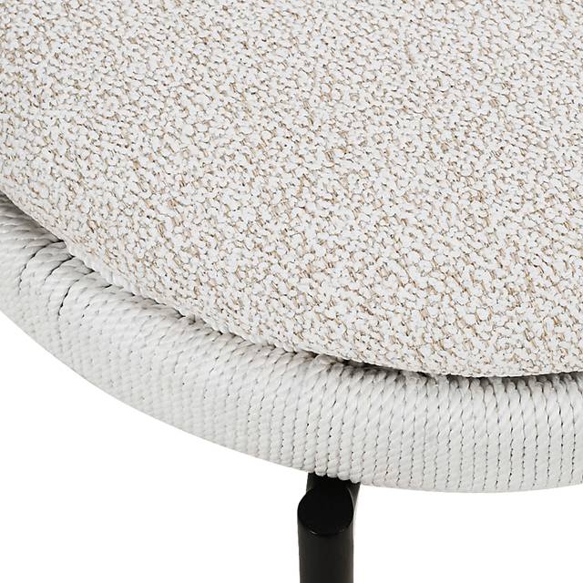 Outdoor Hollyhocky Cream Dining Chair - Thumbnail - Image 6