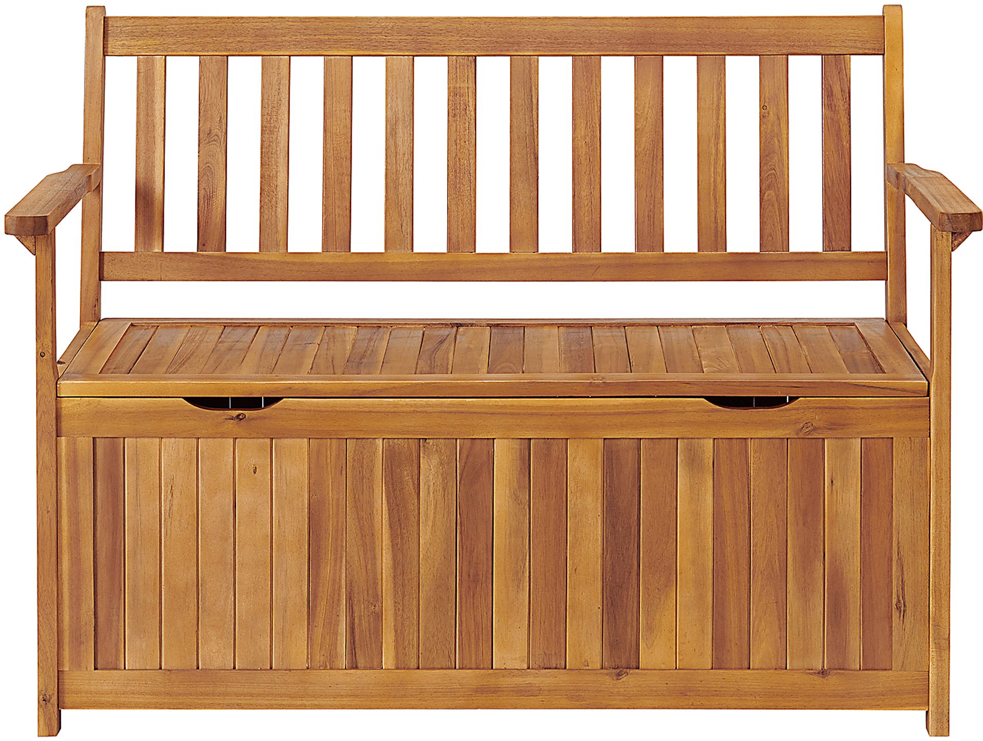 Outdoor Huega Brown Storage Bench - Image 3