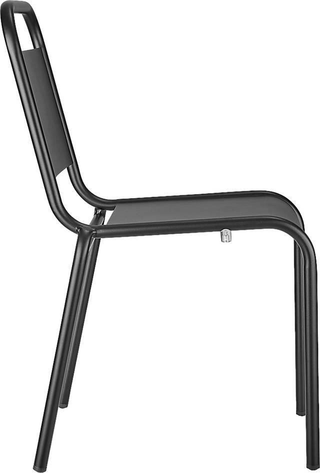 Outdoor Impatiens Black Dining Chair - Thumbnail - Image 5