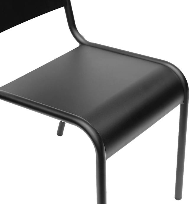 Outdoor Impatiens Black Dining Chair - Thumbnail - Image 9