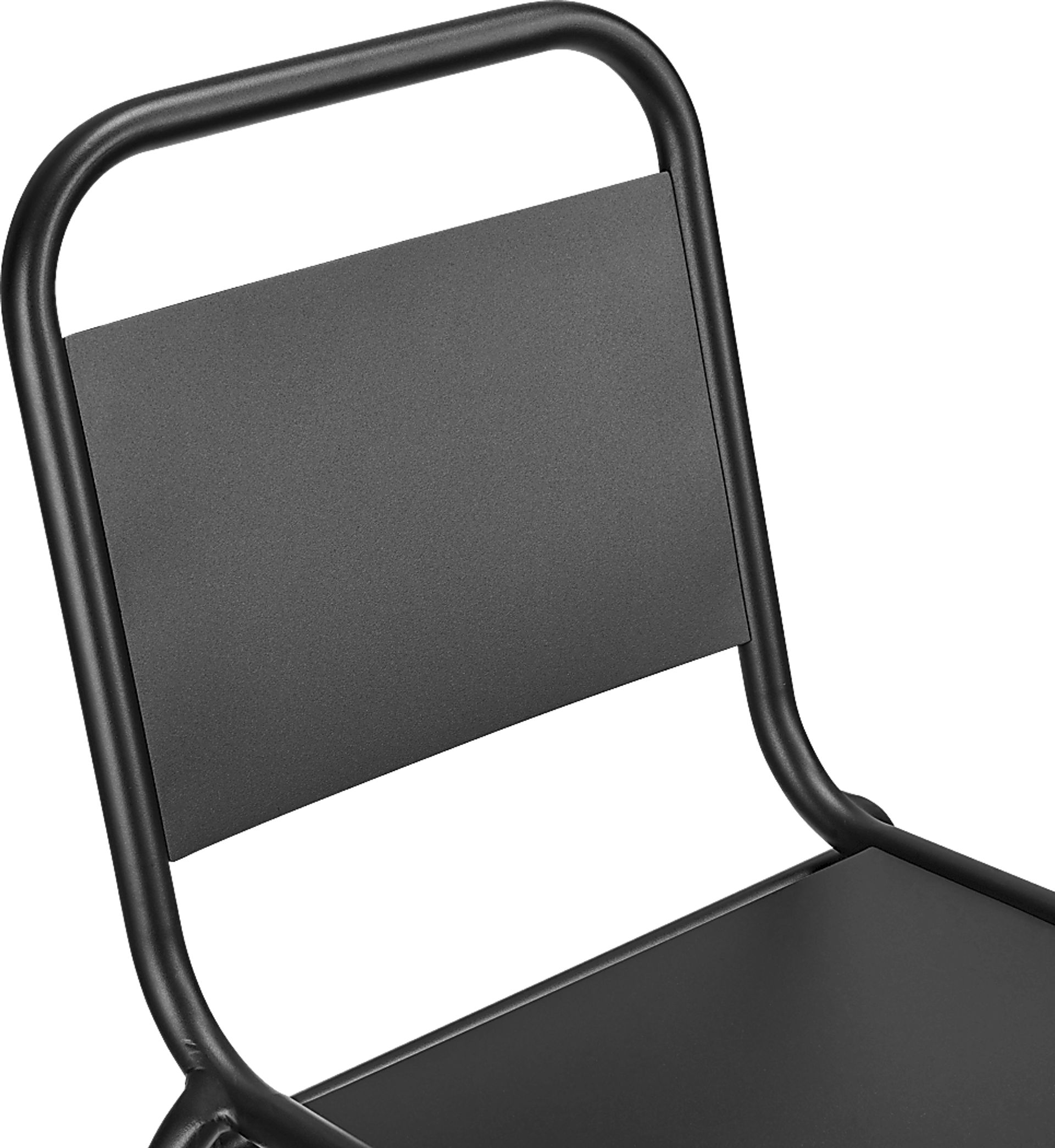 Outdoor Impatiens Black Dining Chair - Image 10