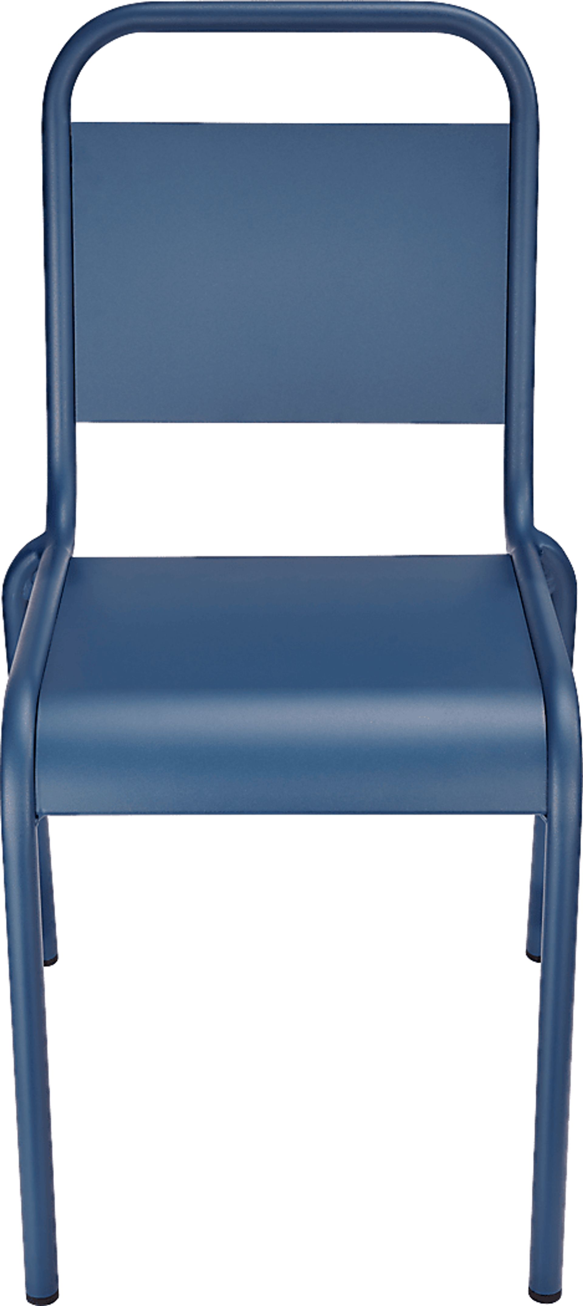 Outdoor Impatiens Blue Dining Chair - Image 3