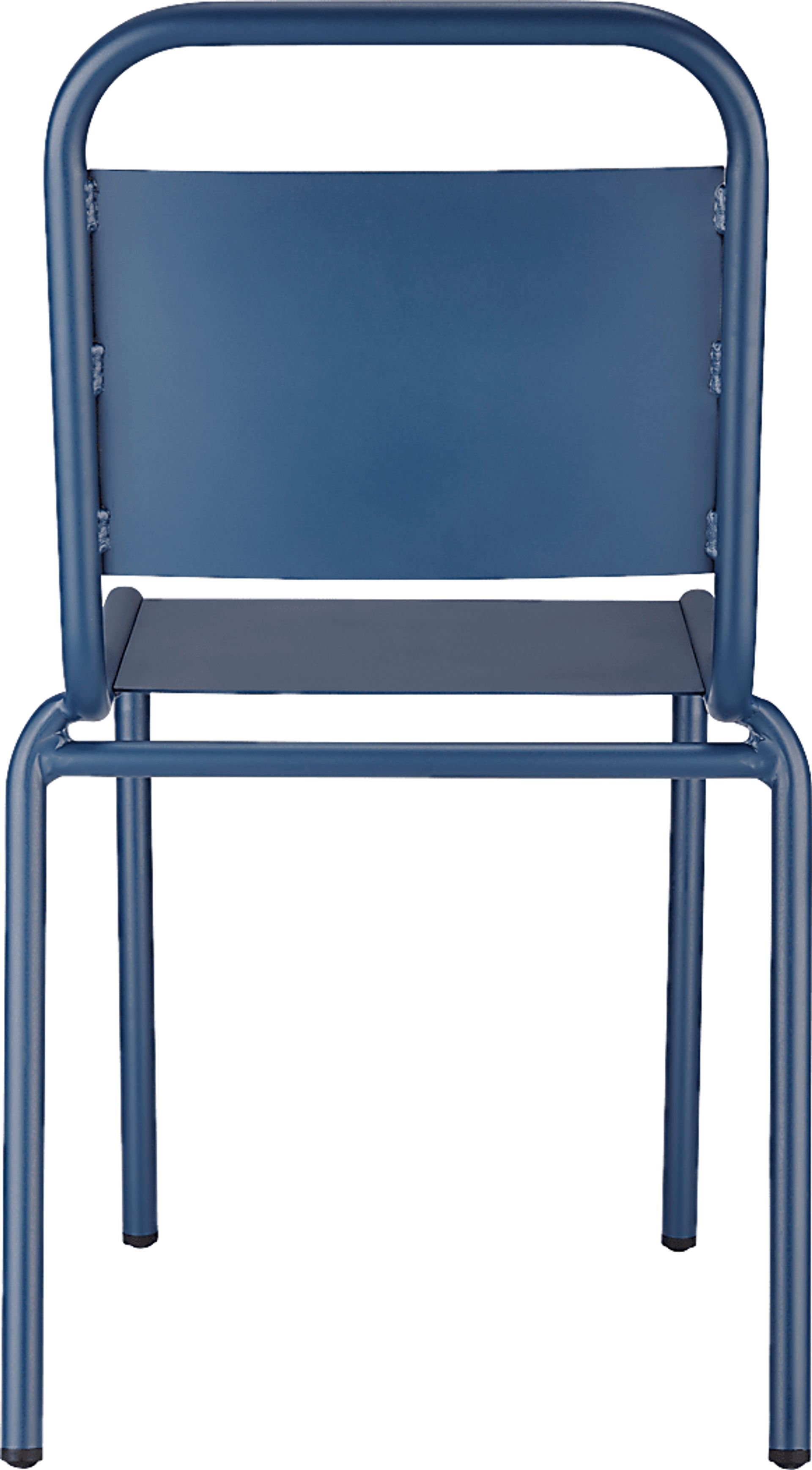 Outdoor Impatiens Blue Dining Chair - Image 6