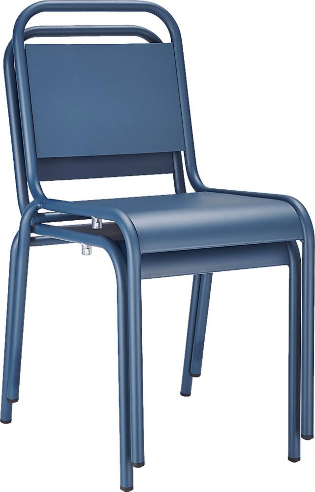 Outdoor Impatiens Blue Dining Chair - Thumbnail - Image 7