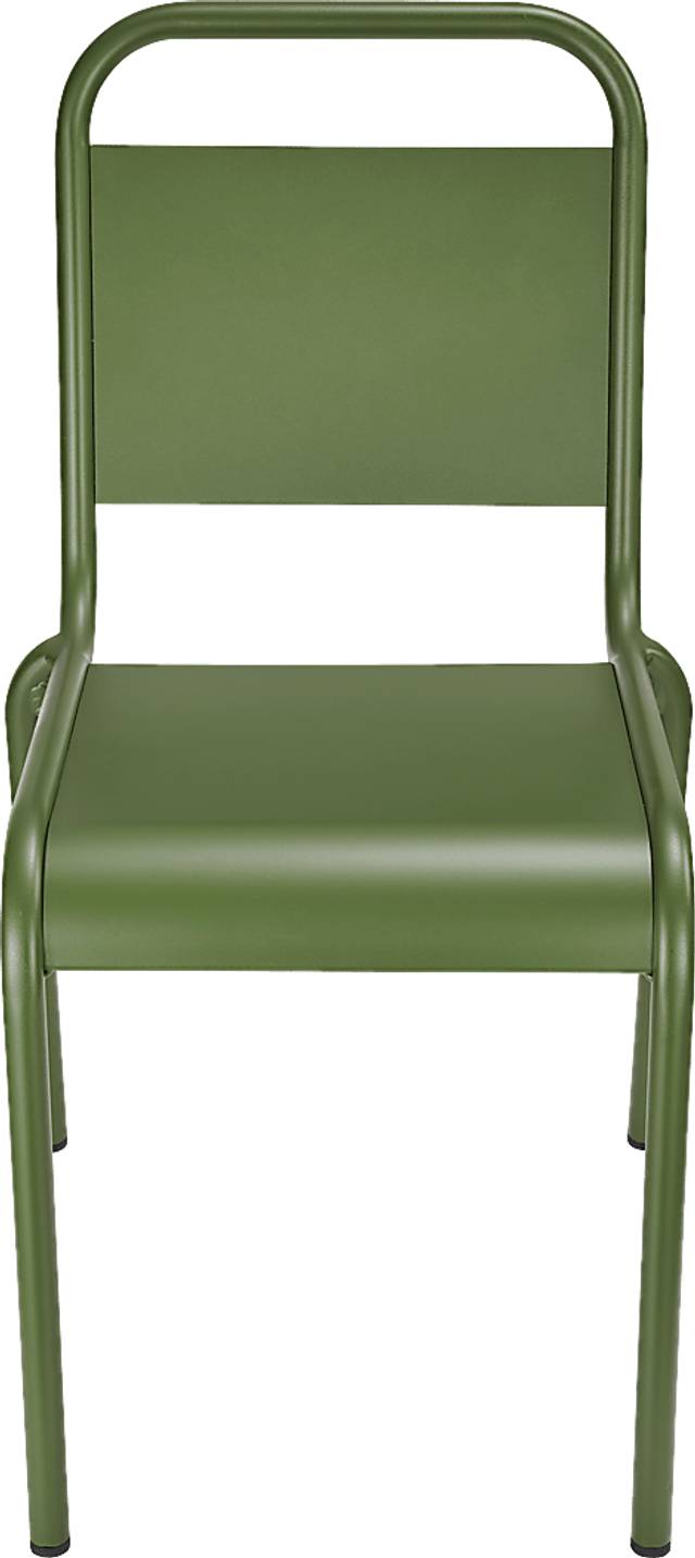Outdoor Impatiens Green Dining Chair - Thumbnail - Image 3