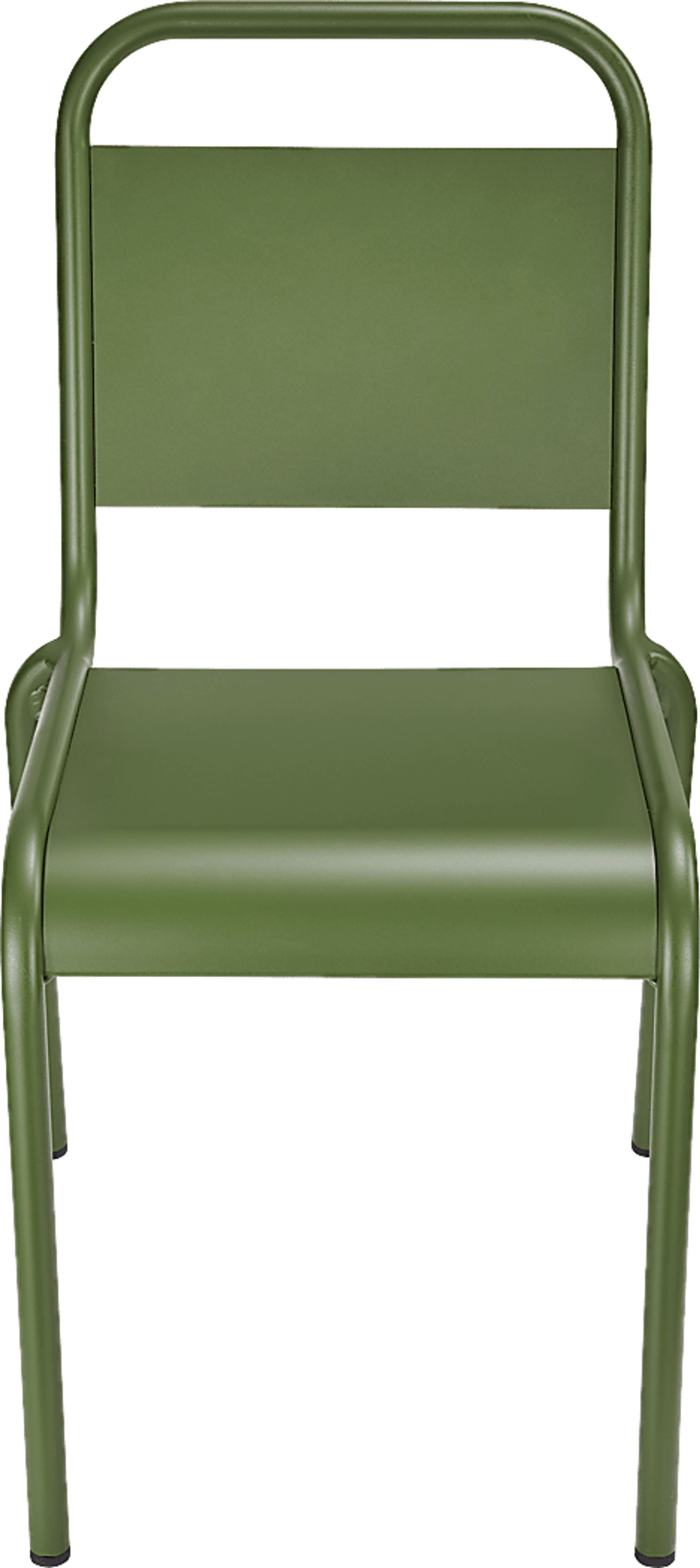 Outdoor Impatiens Green Dining Chair - Image 3
