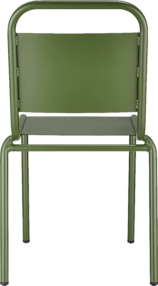 Outdoor Impatiens Green Dining Chair - Thumbnail - Image 6