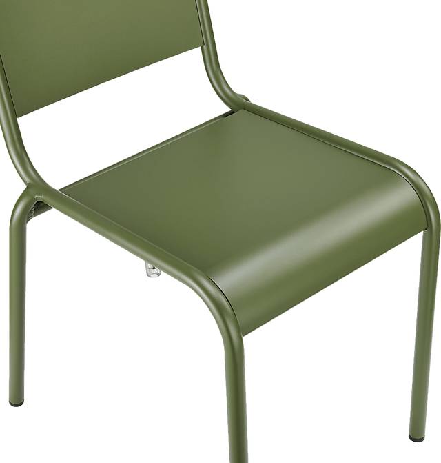 Outdoor Impatiens Green Dining Chair - Thumbnail - Image 9