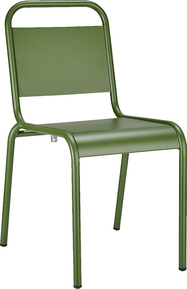 Outdoor Impatiens Green Dining Chair - Thumbnail - Image 1