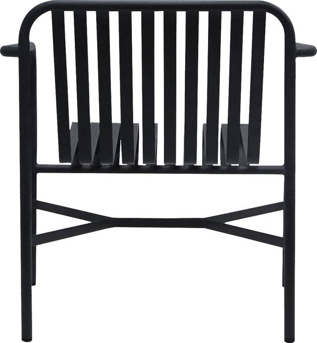 Outdoor Ischia Black Accent Chair - Thumbnail - Image 7