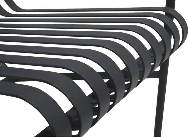Outdoor Ischia Black Accent Chair - Thumbnail - Image 8