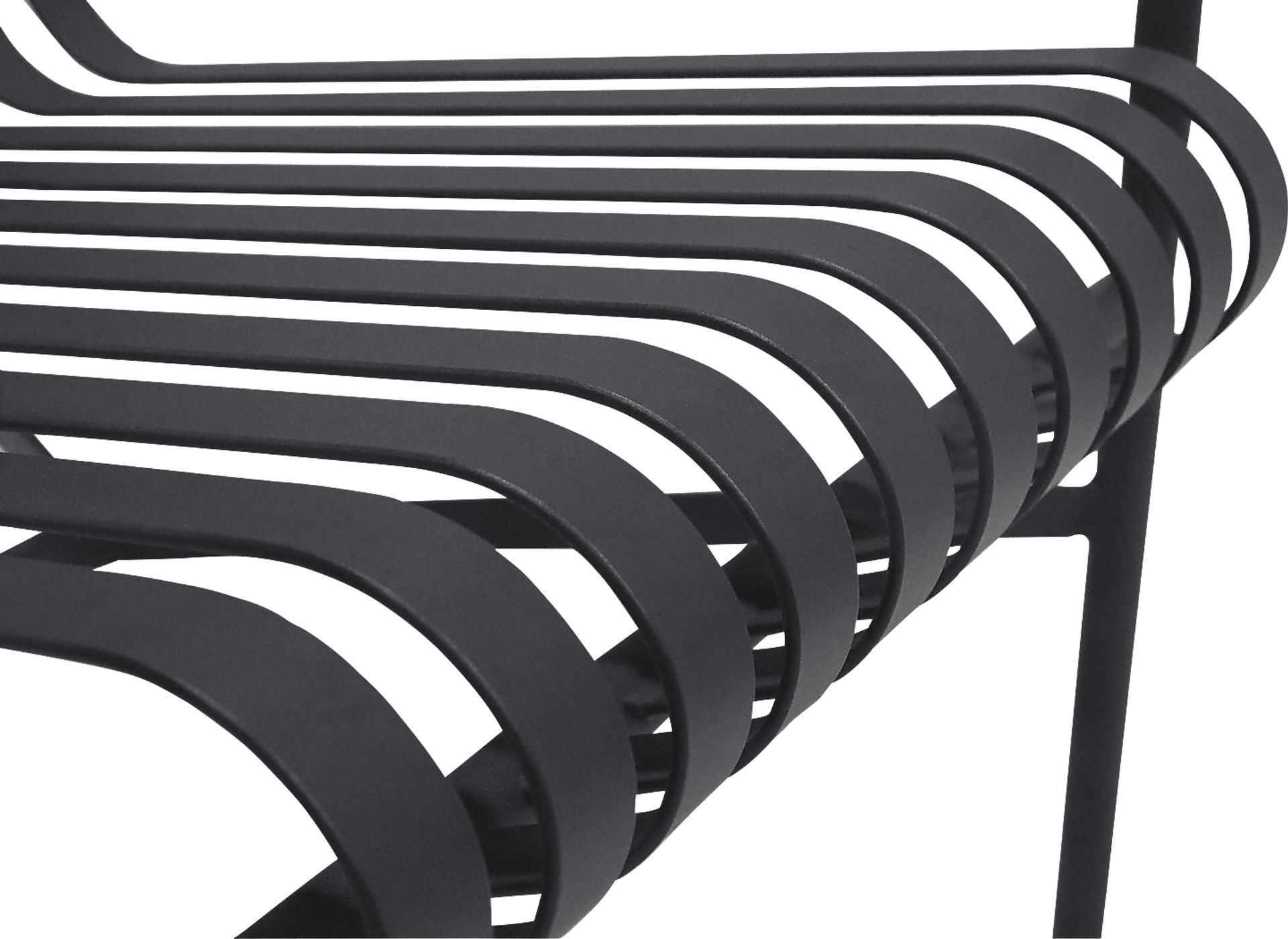 Outdoor Ischia Black Accent Chair - Image 8