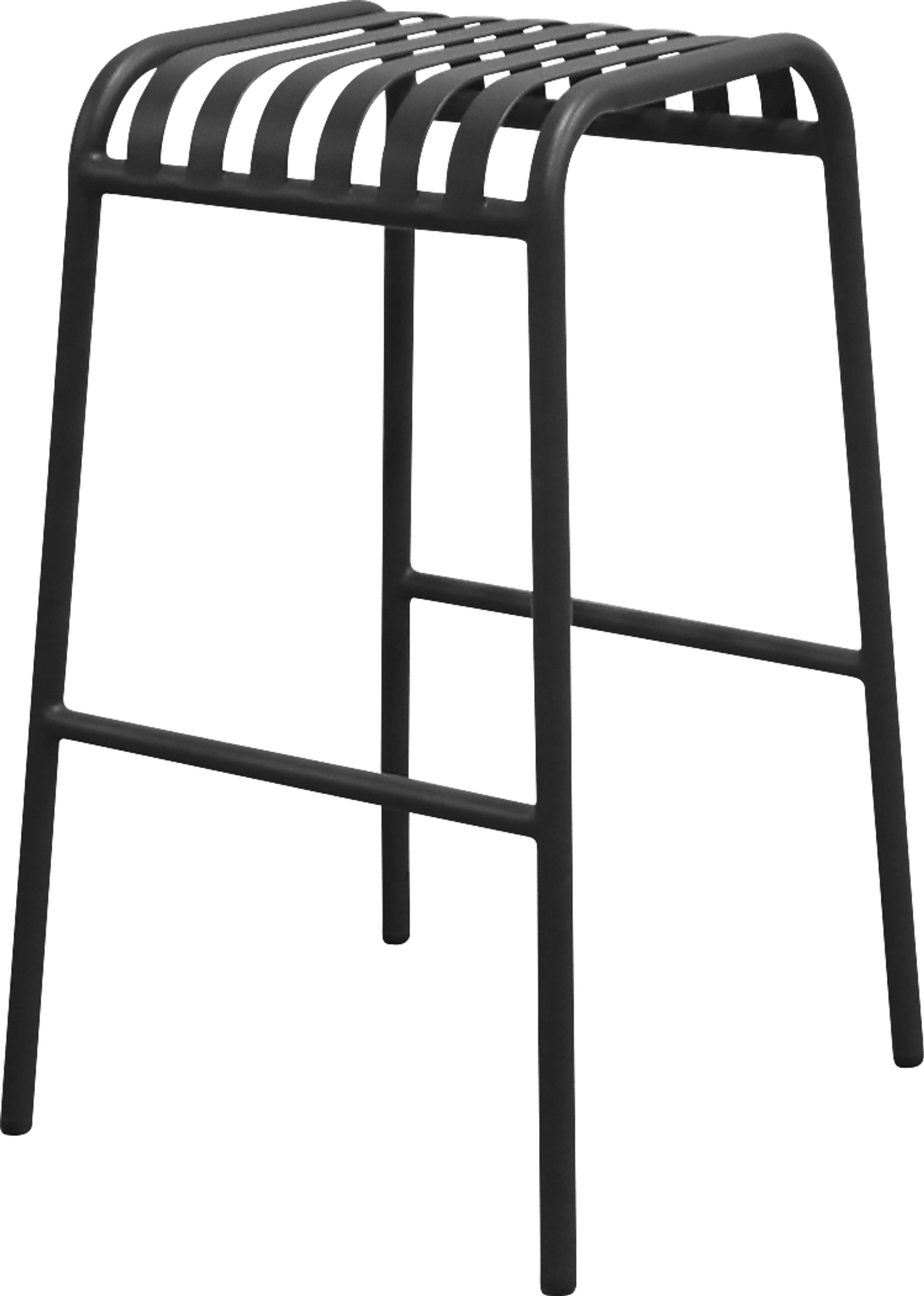Outdoor Ischia Black Barstool - Image 8