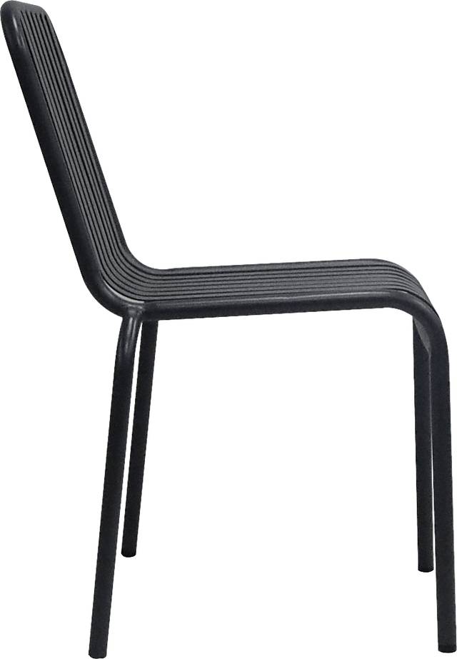 Outdoor Ischia Black Dining Chair - Thumbnail - Image 6