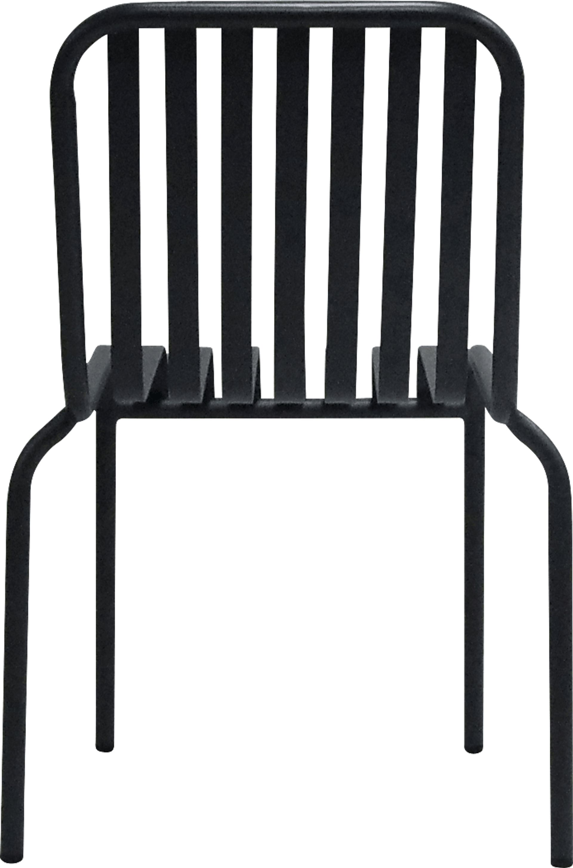 Outdoor Ischia Black Dining Chair - Image 8