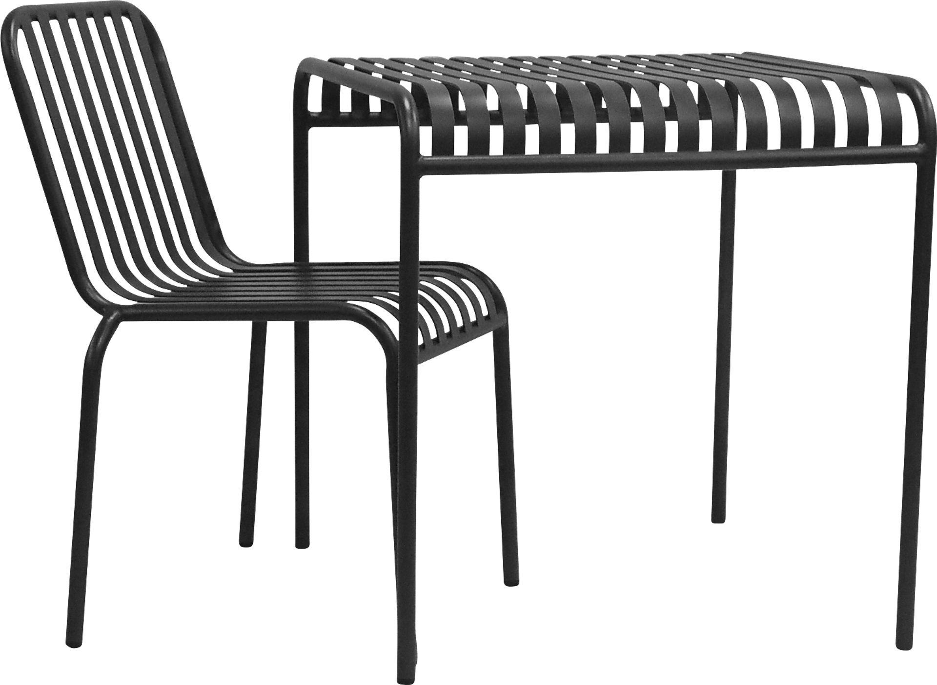 Outdoor Ischia Black Dining Table - Image 8