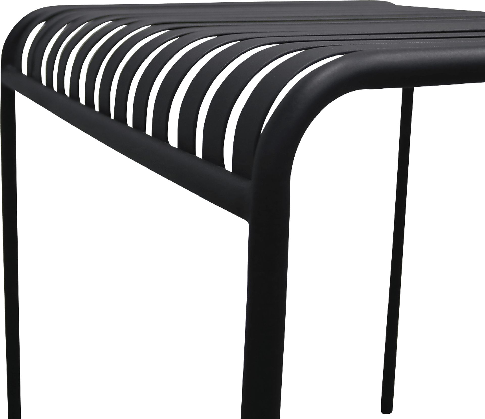 Outdoor Ischia Black Dining Table - Image 10