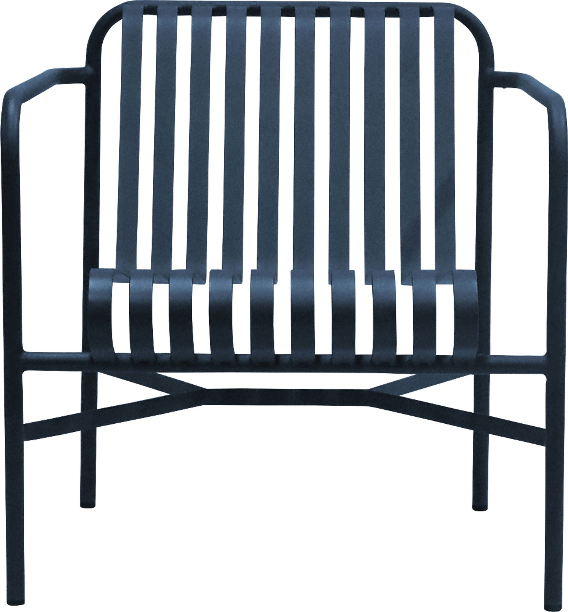 Outdoor Ischia Blue Accent Chair - Image 4