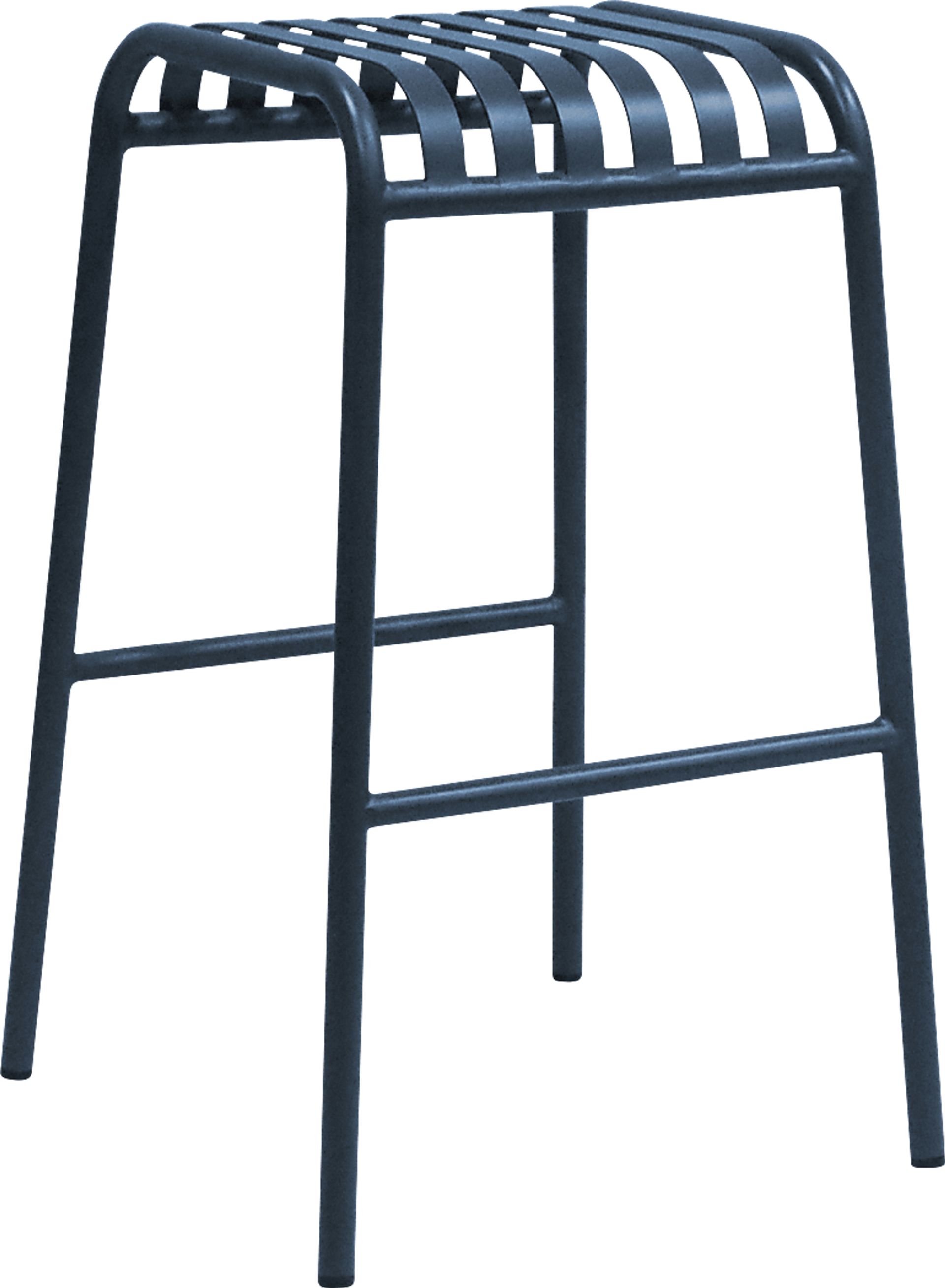 Outdoor Ischia Blue Barstool - Image 1