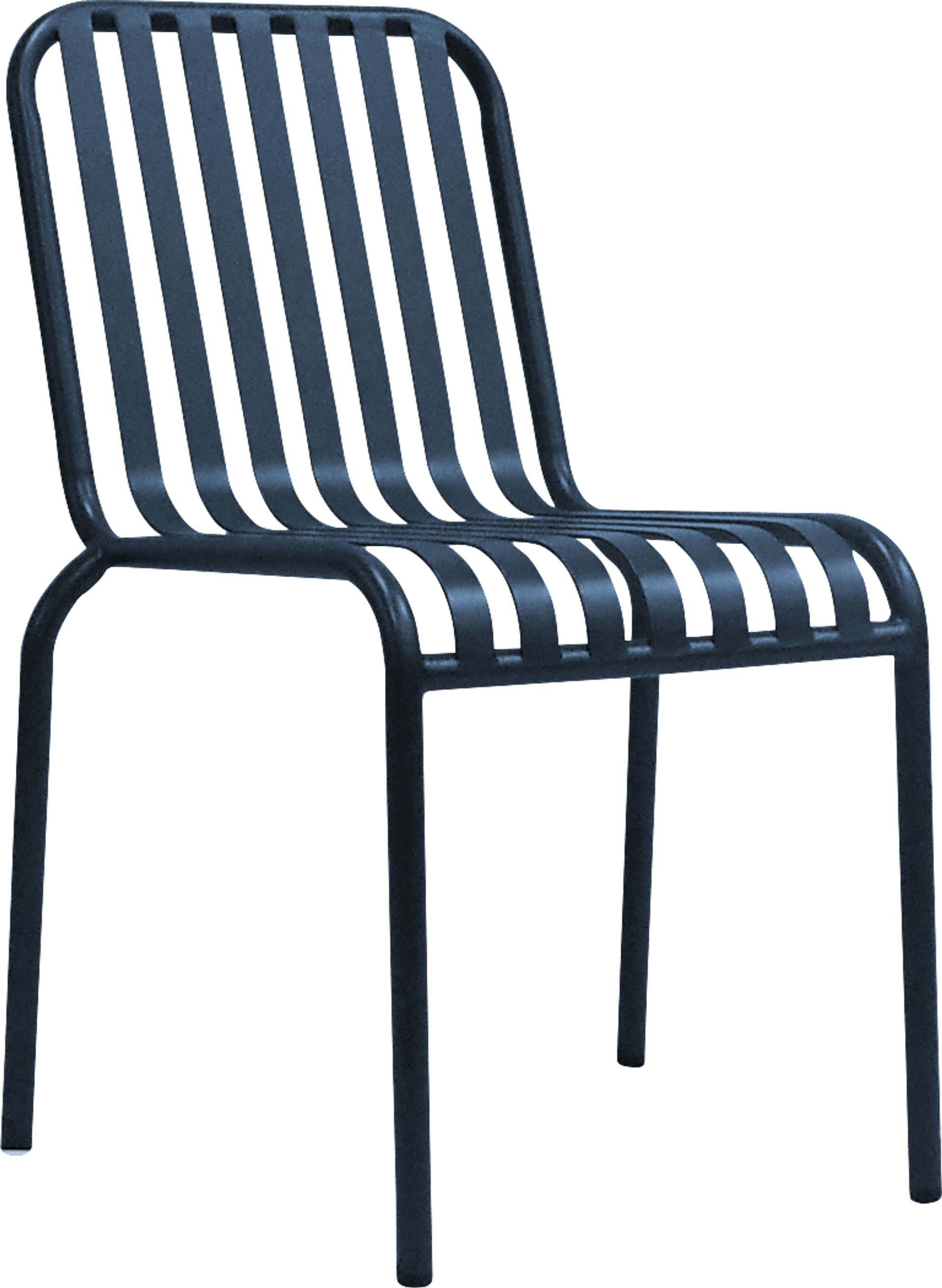 Outdoor Ischia Blue Dining Chair - Image 1