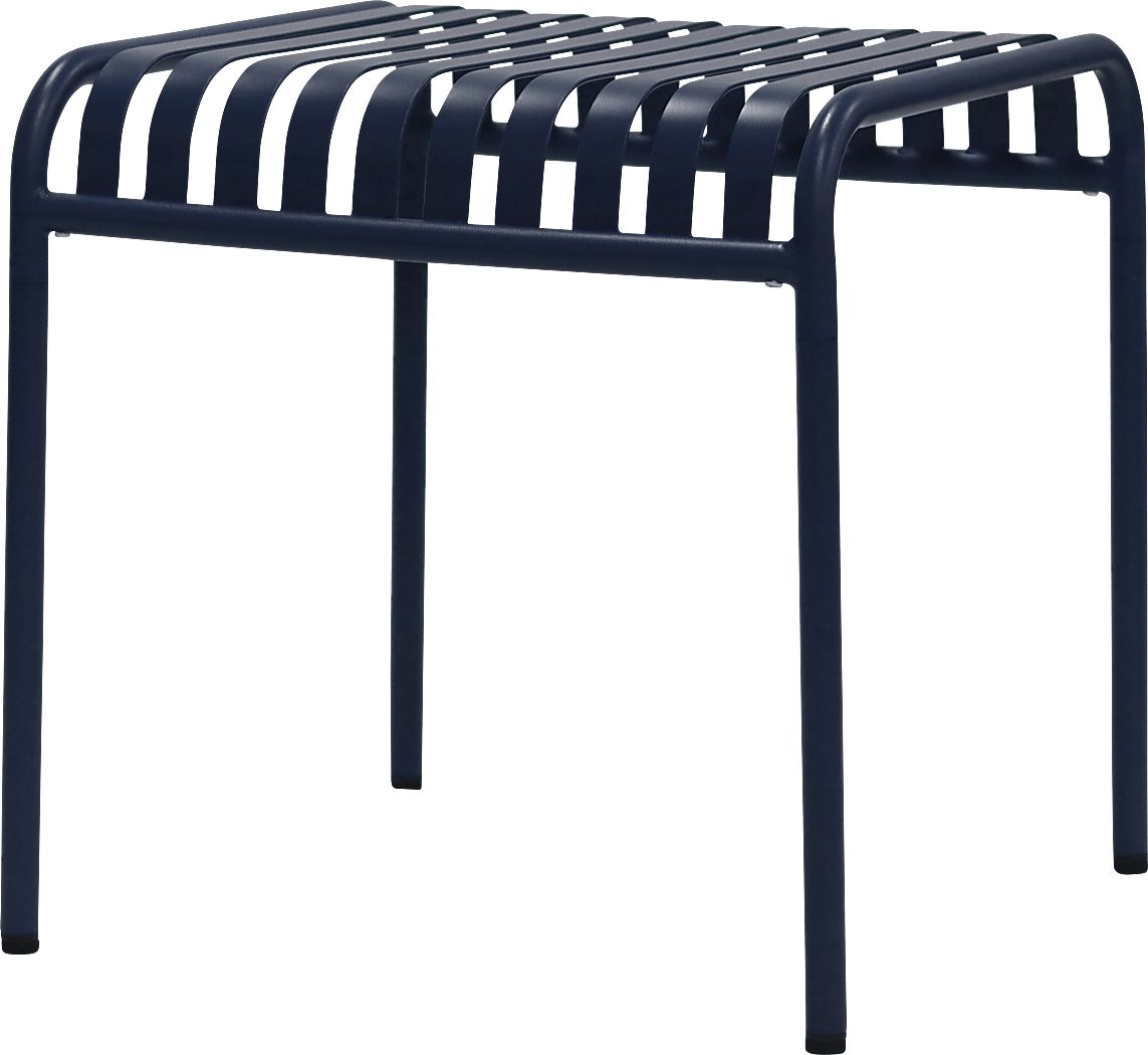 Outdoor Ischia Blue End Table
