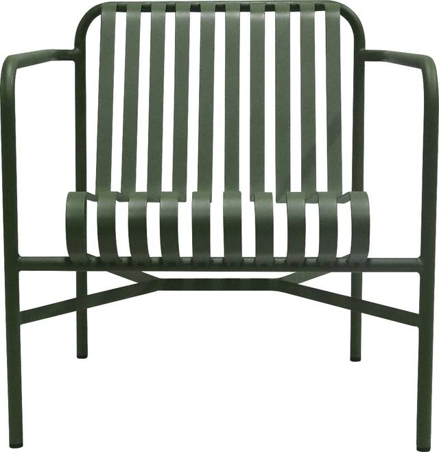 Outdoor Ischia Green Accent Chair - Thumbnail - Image 4