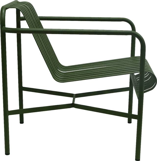 Outdoor Ischia Green Accent Chair - Thumbnail - Image 5