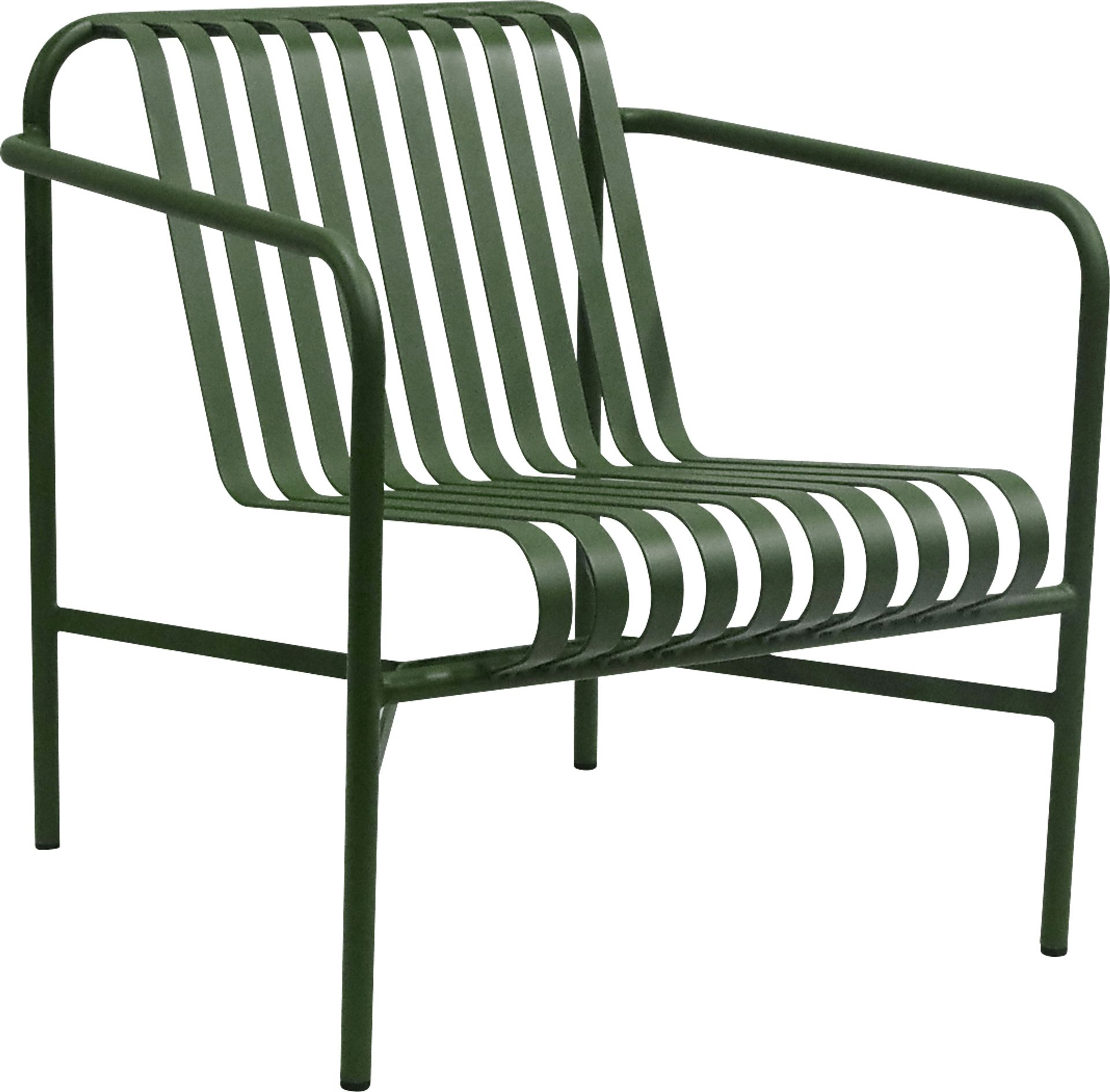 Outdoor Ischia Green Accent Chair - Image 1