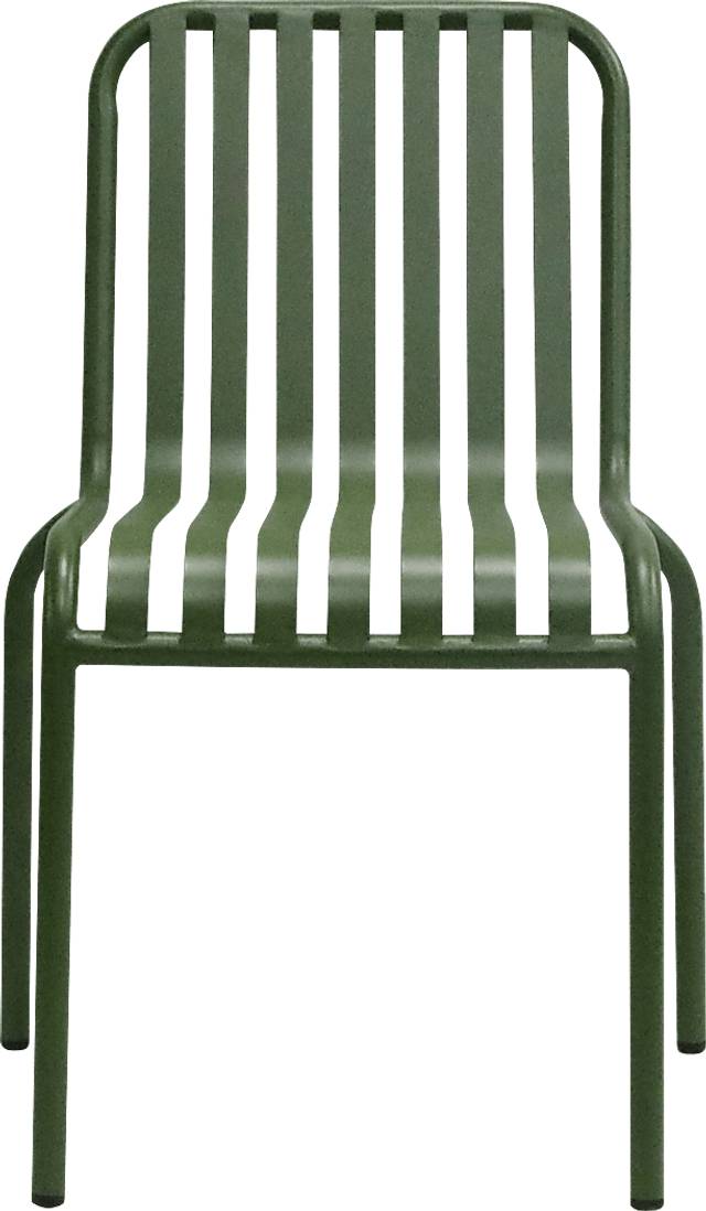 Outdoor Ischia Green Dining Chair - Thumbnail - Image 5