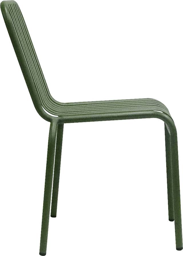Outdoor Ischia Green Dining Chair - Thumbnail - Image 6