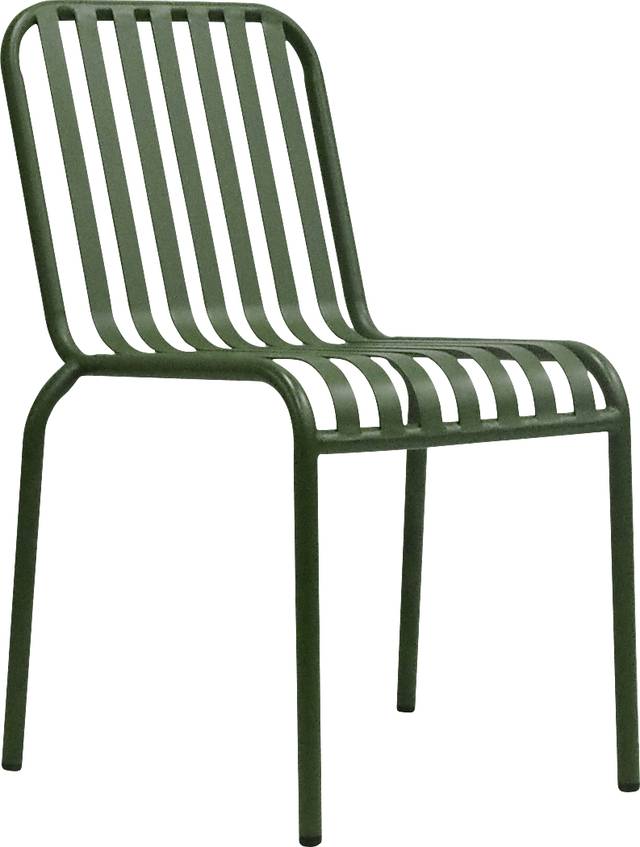 Outdoor Ischia Green Dining Chair - Thumbnail - Image 1