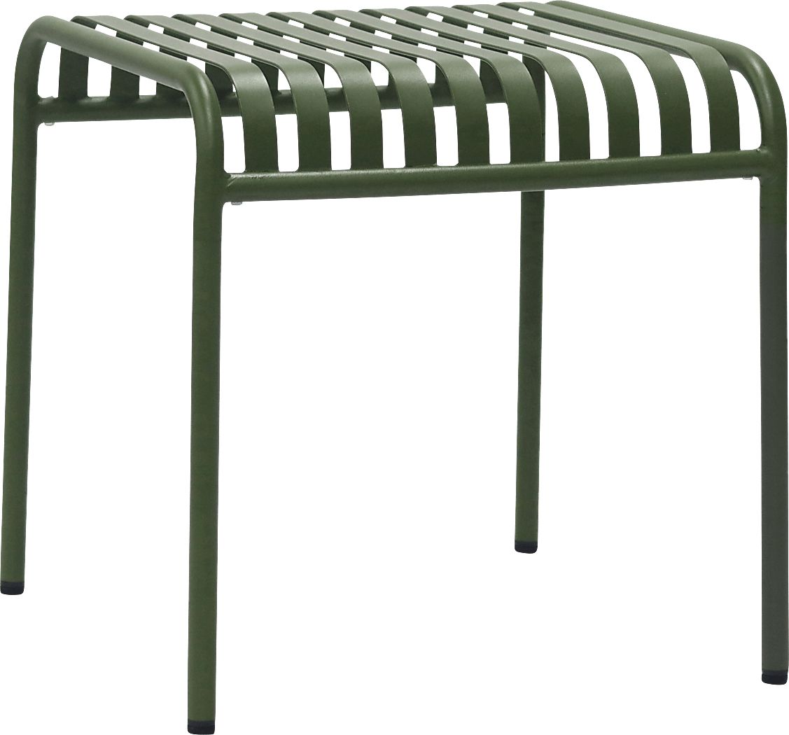 Outdoor Ischia Green End Table