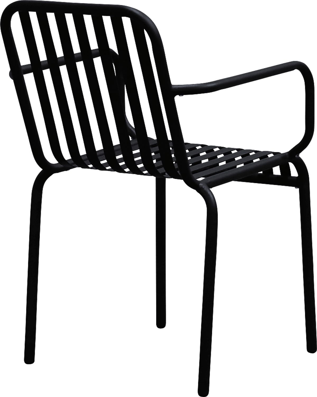 Ischia II Black Outdoor Arm Chair, Set Of 2 Rooms to Go