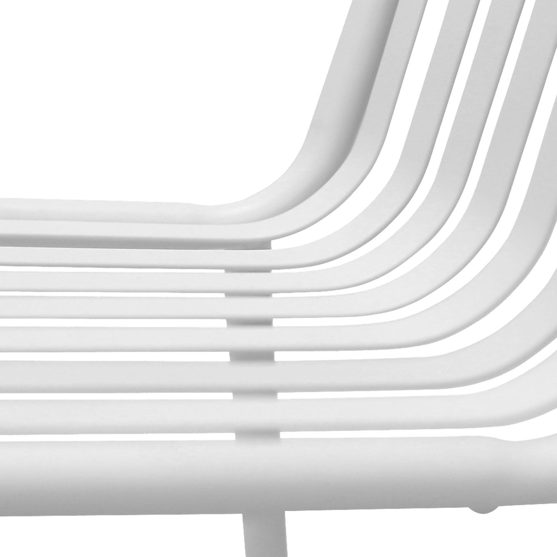 Outdoor Ischia II White Arm Chair, Set of 2 - Image 9
