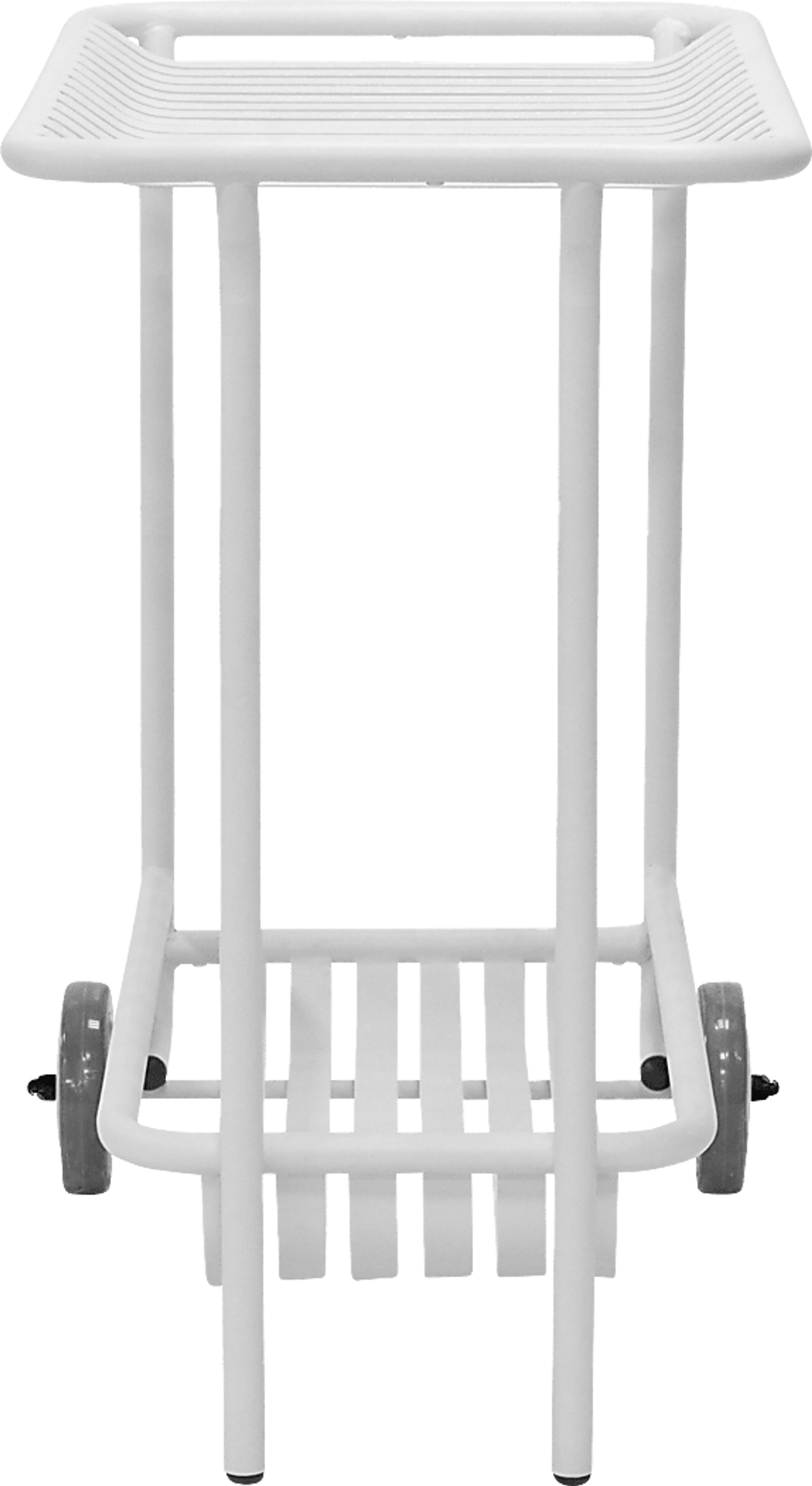 Outdoor Ischia White Cart - Image 4